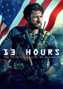 13 Hours The Secret Soldiers of Benghazi Movie Poster