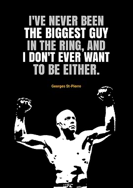 Georges St-Pierre Motivational Quote