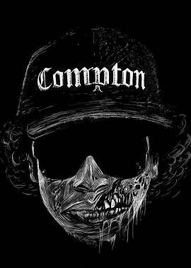 Compton Skull Face
