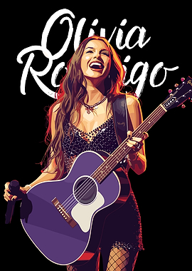 Olivia Rodrigo with Guitar