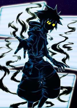 Dark Sora Reaching Out