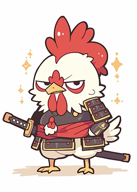 Samurai Chicken Warrior