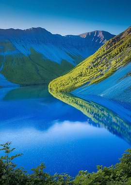 Mountain Lake Reflection