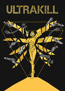 Ultrakill Game Poster