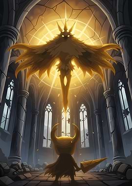 The Knight faces the Radiance