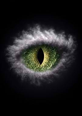 Dragon Eye with Smoke