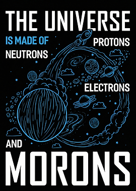 The Universe is Made of Morons