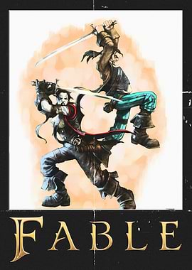 Fable video game poster