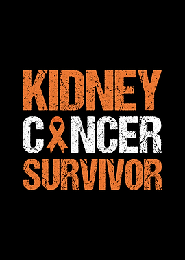 Kidney Cancer Survivor Text Art
