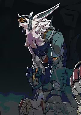 Cybernetic Wolf Warrior