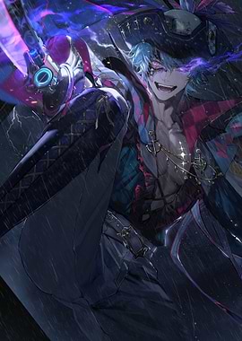 wuthering waves with poster