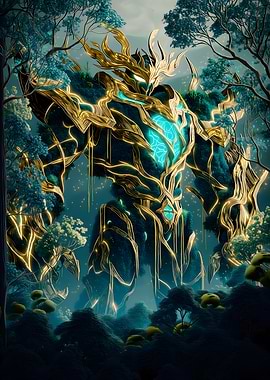 Mystical Forest Guardian
