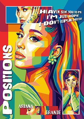 Ariana Grande Positions Album Art