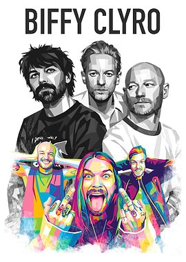 Biffy Clyro Band Portrait