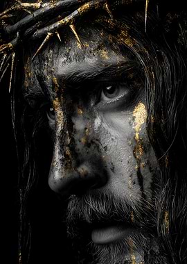Jesus Christ with Crown of Thorns