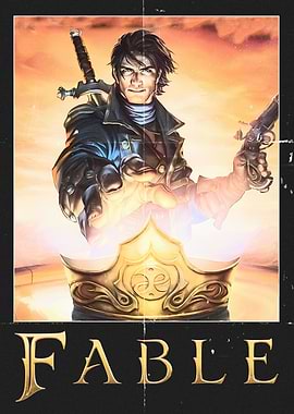 Fable Video Game Cover Art