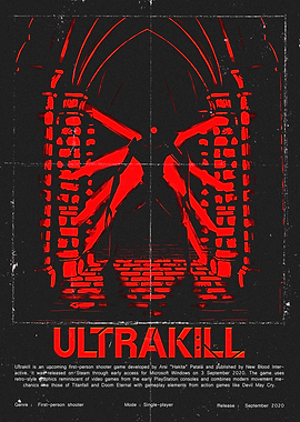 ULTRAKILL Game Poster