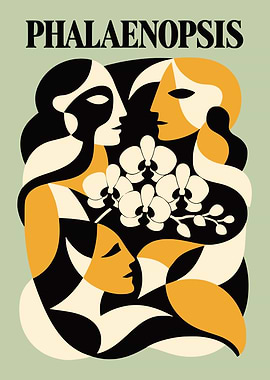 Phalaenopsis Orchid Art