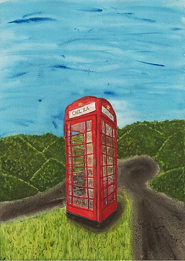 Red Telephone Box, Islay