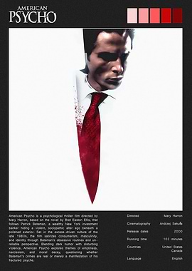American Psycho Movie Poster
