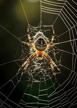 Spider on a Web