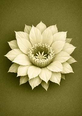 Close-up of a pale yellow cactus flower