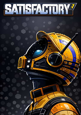 Satisfactory Game Poster