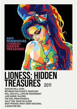 Amy Winehouse Lioness Pop Art