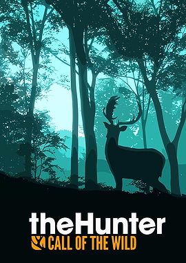 The Hunter Call of the Wild Game Art