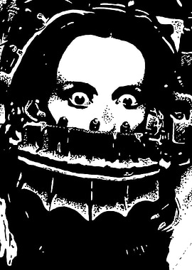 Scary Face with Mask