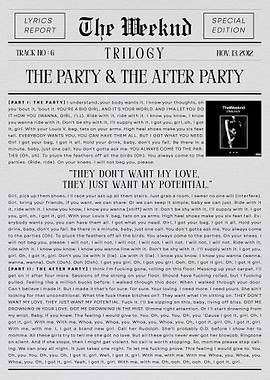 The Weeknd The Party & The After Party