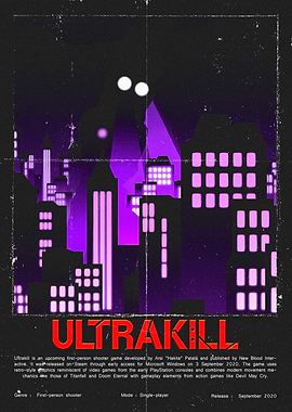 ULTRAKILL Game Poster