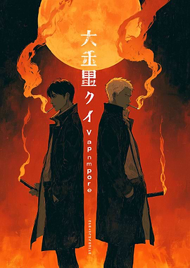 Japanese Moive Concept: Orange Moon