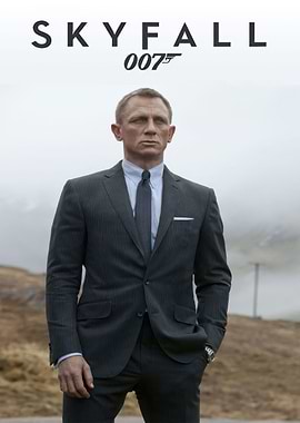 Skyfall 007 Movie Poster