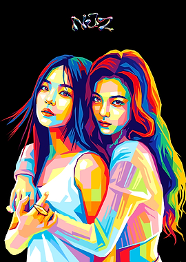 NJZ K-Pop Pop Art