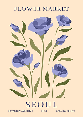 Seoul Flower Market Botanical Archive