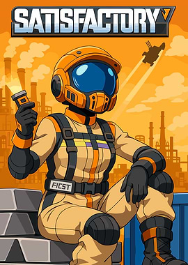 Satisfactory Game Art