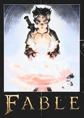 Fable Video Game Poster
