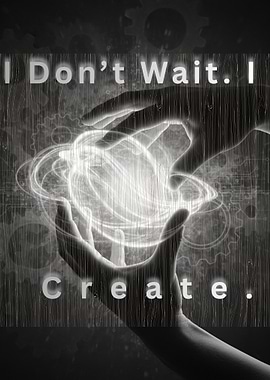 I Don't Wait, I Create
