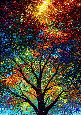 Vibrant Tree of Life