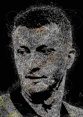Marco Reus Abstract Portrait