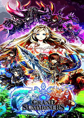 Grand Summoners Anime Art