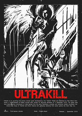 ULTRAKILL Game Poster