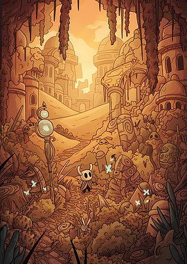 The Knight in a Ruined City