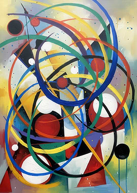 Abstract Geometric Circles and Lines