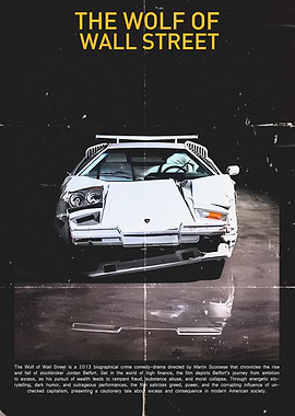 The Wolf of Wall Street Movie Poster