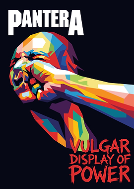 Pantera Vulgar Display of Power Album Art