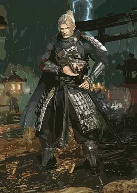 Nioh Stormy Night game poster