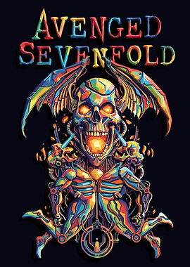 Avenged Sevenfold Skull Art