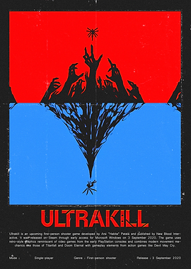 ULTRAKILL Game Poster